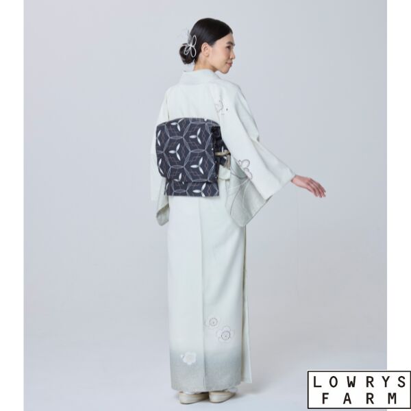 訪問着レンタル|2026最新作・入荷前先行予約|LOWRYSFARM|白地